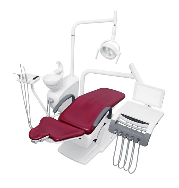 Electrostatic Induction System Dental Chair Instruments CQ-217 With Ceramic Cuspidor