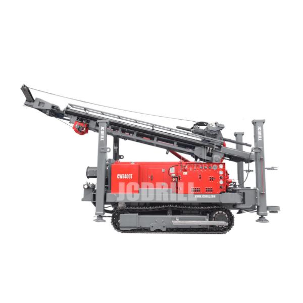 Portable Diesel Hydraulic Crawler Water Well Drilling Rig Machine