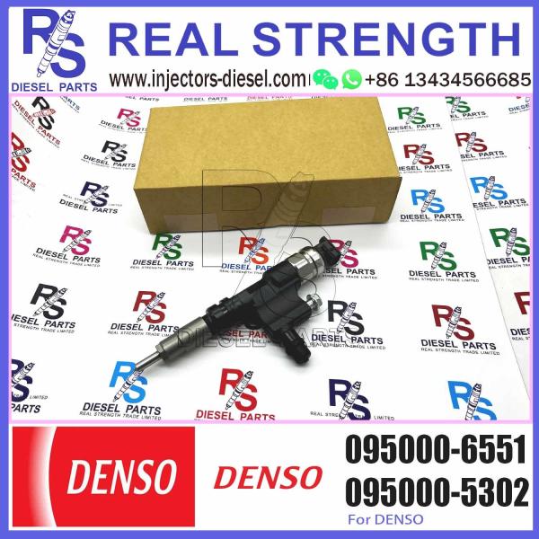 Injecteur diesel Injecteur de carburant pour rail commun 23670-E0190 23670-78140 095000-6550 095000-6551 Pour HINO N04C-TY DUTRO 4.0D