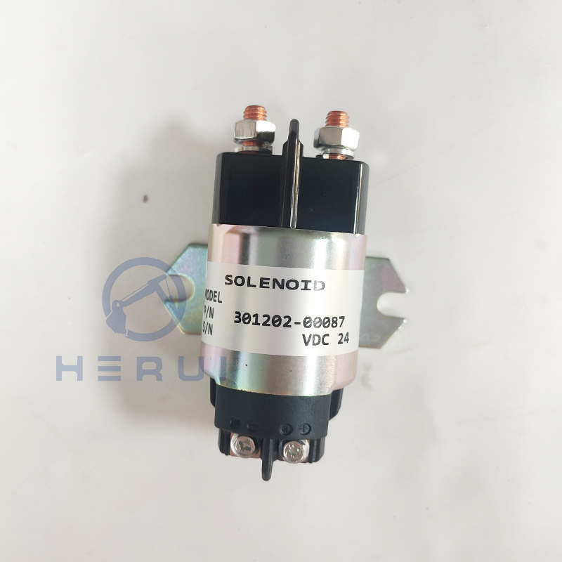 Excavator Starter Relay 24V 301202-00087 VOE30120200087 for Excavator MK5543443 Starter Relay DL200 DL250 DL300