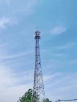 La cellule à jambes de télécom de quatre Q345B domine tour de communication en acier galvanisée