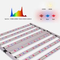 ANDY 4x4ft 800W Full Spectrum LED Grow Light Hydroponique étapes de floraison végétale Plant Lighting Strip avec SAMSUNG LM301H EVO LM281B