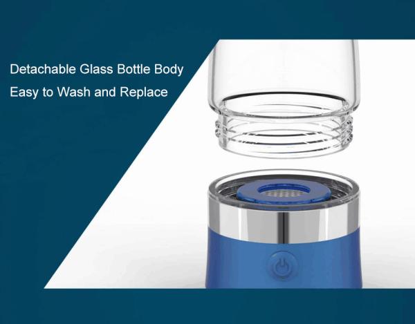 Alkaline Hydrogen Rich Water Generator Rich Pitecher 300ml FDA Food Grade Material