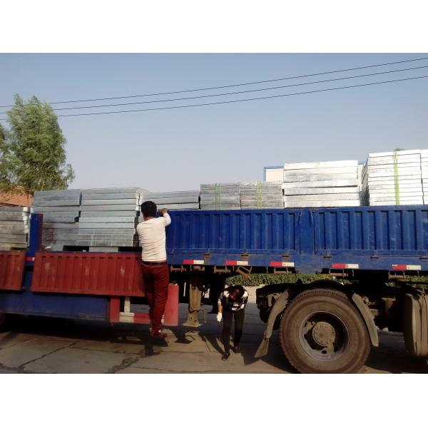 Reja de acero galvanizada resistente del foso de 1000x1000m m