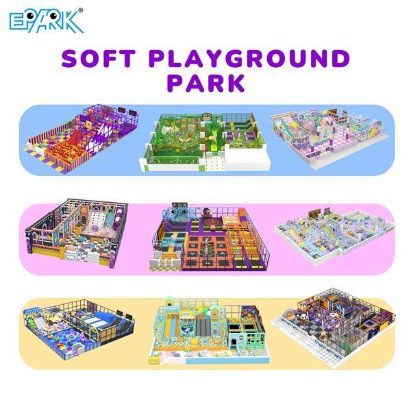 Indoor Play Center Large Maze Playland Commercial Kids Indoor Playground Soft Playg