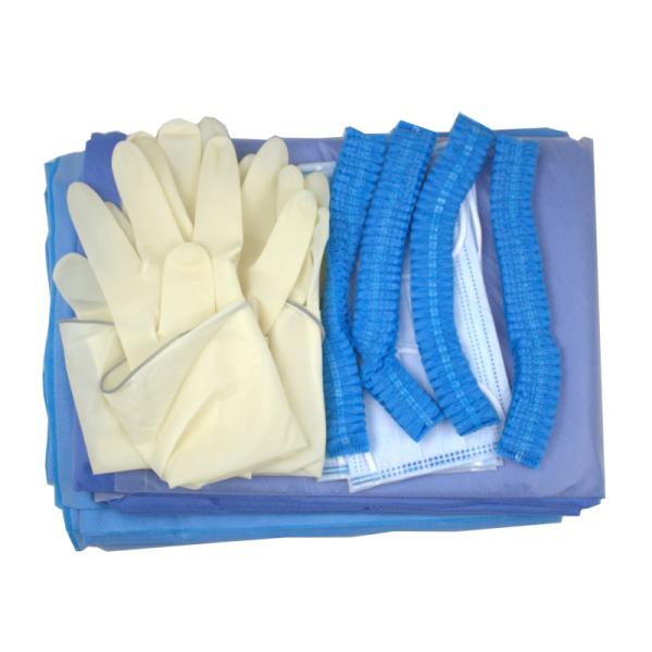 Lightweight Disposable Surgical Kits Waterproof Medical Surgical Packs