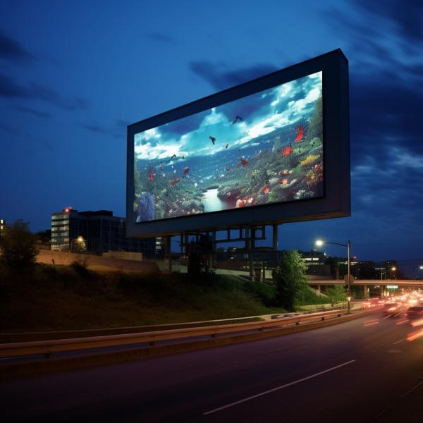 Presentación de anuncios digitales con LED 2.5 mm - 10 mm LED