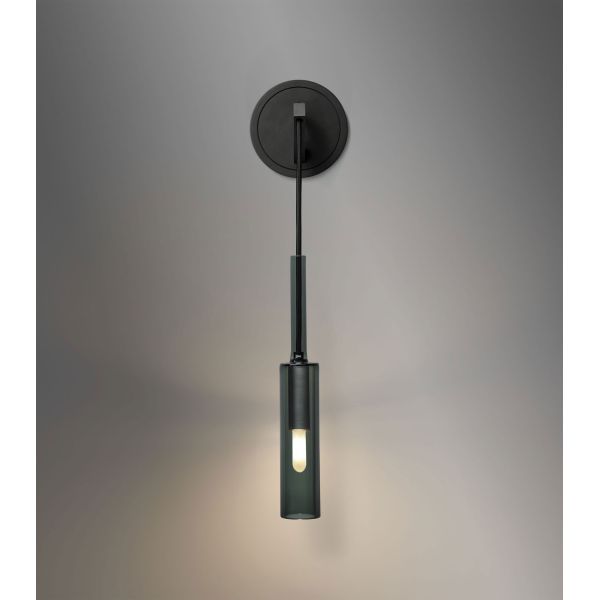 Modern LED Pendant Wall Sconce with Adjustable Height Dimmable Lighting and Oval Shade for Indoor Use