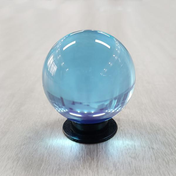 Bola acrílica clara do grande diâmetro, bola de mnanipulação 100mm do contato