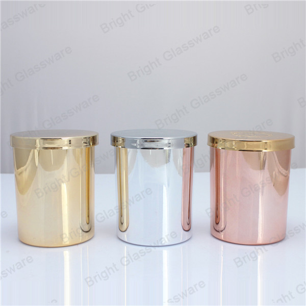 New Products custome 9oz Christmas Candle Jars with lid