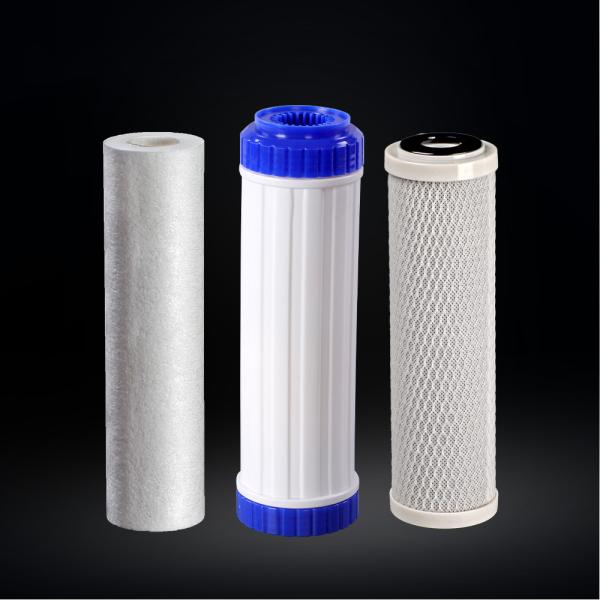 Одиночный патрон водяного фильтра нержавеющей стали расквартировывая высокую подачу санитарную