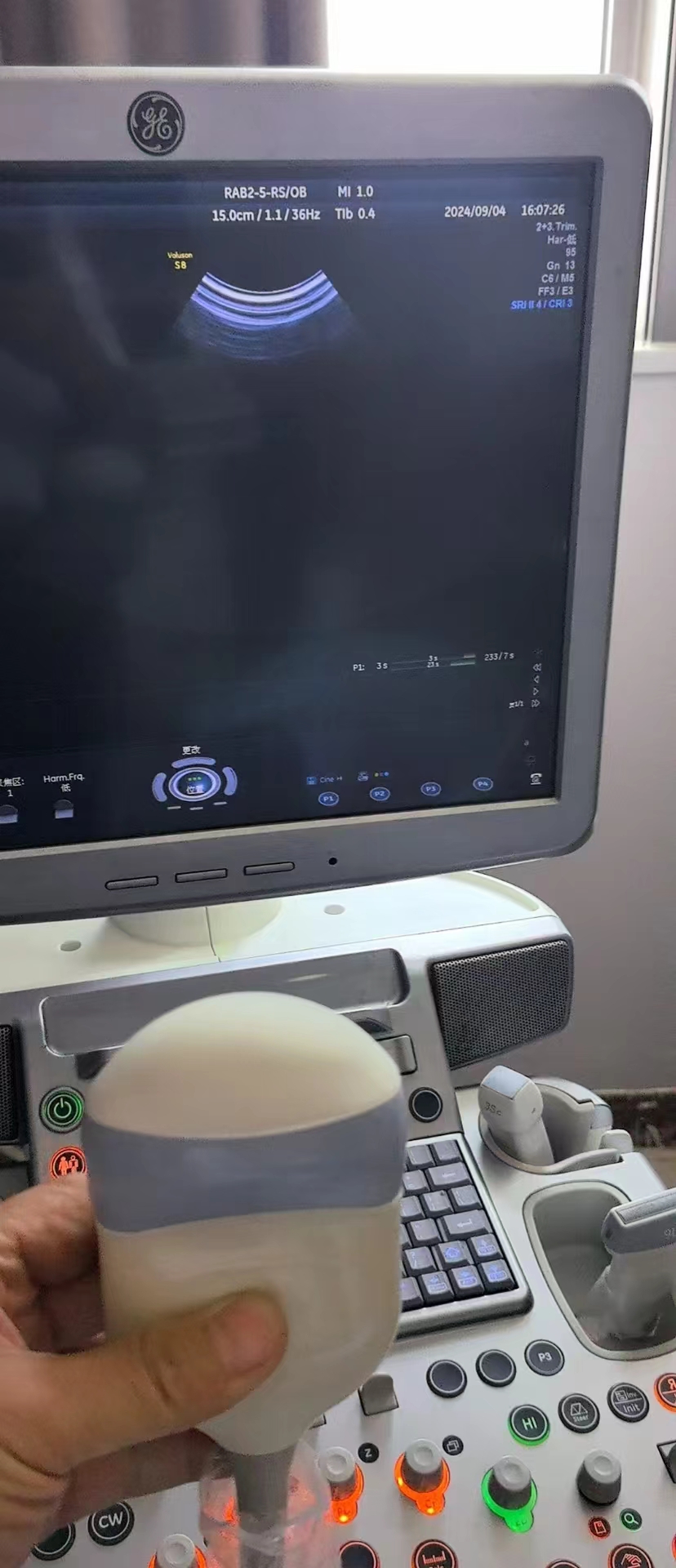 GE VolusonI VolusonE 3D/4D выпуклое массиво оригинальный ультразвуковой зонд RAB2-5-RS