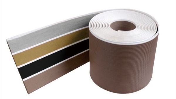 190mm*5mm*25m Cerradura interna impermeable de teca sintética de cubierta marina PVC de piso compuesto