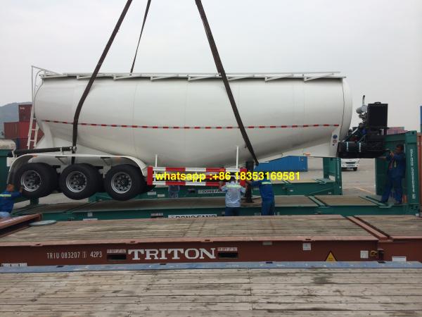60T Weichai Engine 60M3 Bulk Cement Tank Trailer