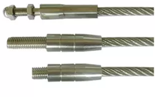 Гибкий С-клоните Феррулед сетка веревочки провода нержавеющей стали для балюстрады балкона