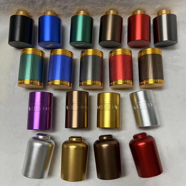 Customized Capacity Metal Aluminum Sealed Tea Can for Mini Tea Leaf Tea Coffee