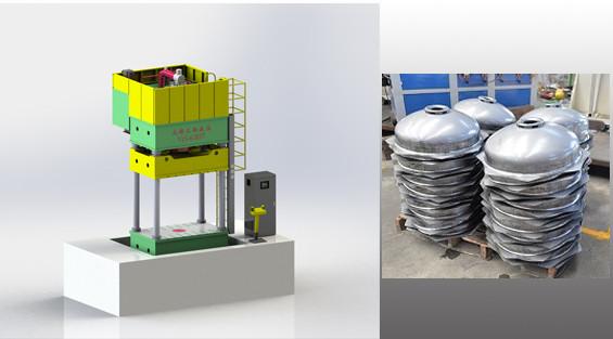 315 TON 4 Column Deep Drawing Hydraulic Press Machine For SMC Material Parts Making