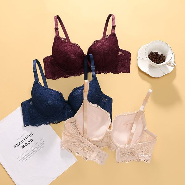 Best Selling Wholesale Lace Bra Women High Quality Push up Bra Lingerie Lace Sexy Ladies Bra