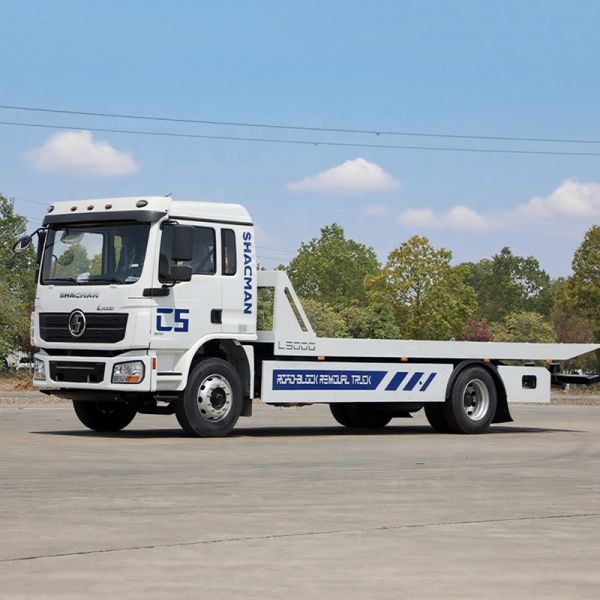 SHACMAN Rollback Towing Truck 4x2 10 Tons Winch Rear Lifting Recover Vehicles