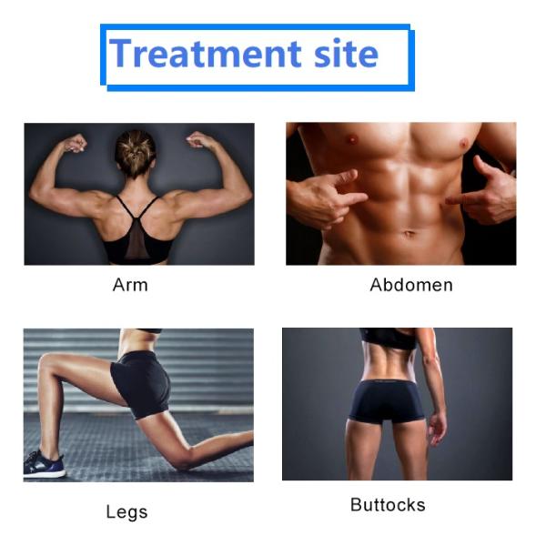 электрический прибор стимулятора 100HZ мышцы ИМПа ульс 2800W жирный уменьшая для тела формируя центр