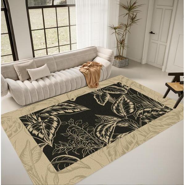Household Printed Living Room Floor Rug Light Luxury Pattern Coffee Table Blanket