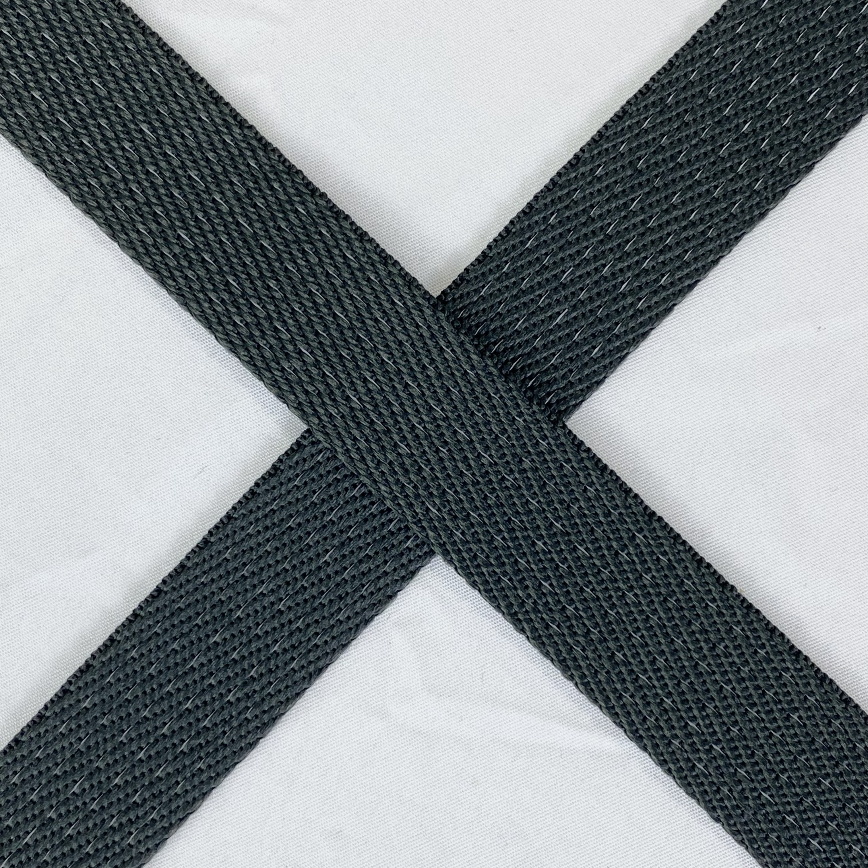 Heavy duty Reflective polyester fiber webbing suitable for pet collars pet leash safety belts backpacks and various outdoor gear products