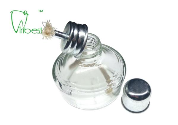 Portable Laboratory Glass Alcohol Lamp