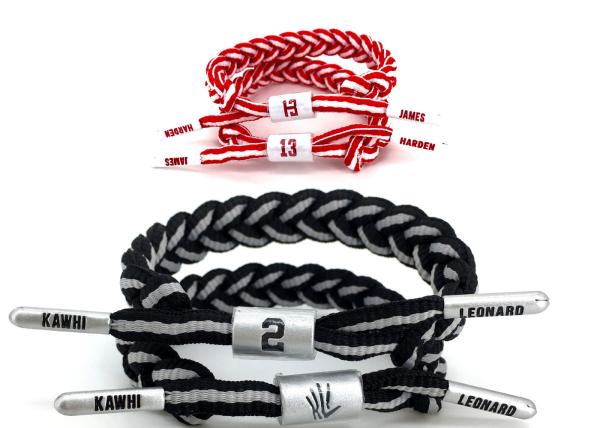 NBA Star Series Basketball Braided Bracelet Leonard Fashion Lace Braided Bracelet