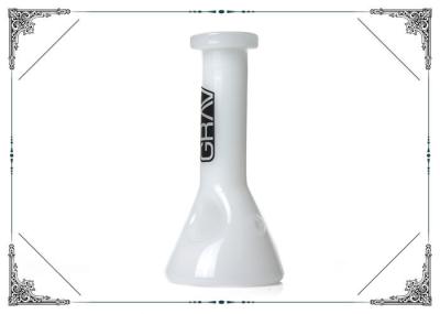 Mini Grav Glass Water pipes With Ice Catcher Handpipe White Glass Smoking Pipe