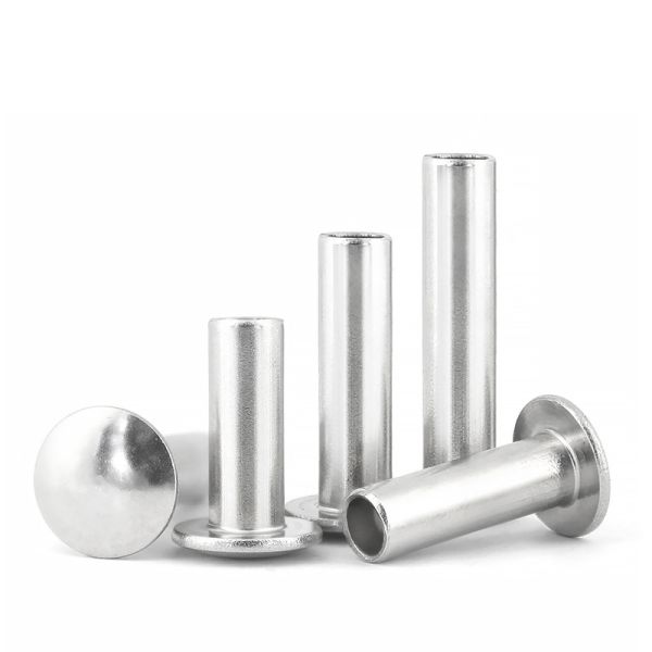 GB873 Metric Semi-Tubular Rivets with Flat Oval Head for Export