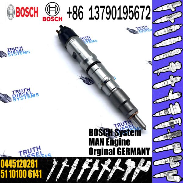 0445120281 0445120202 Hot sale factory direct diesels engine fuel injector 0445120281 with nozzle DLLA145P2158