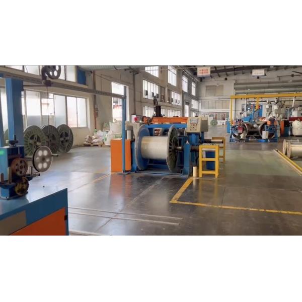 200m/min One Step Tandem Extruder for 2.5mm-6.0mm Applicable Conductor Extrusion Production Line