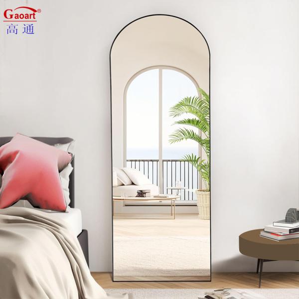 Северный пол Большой длинный полный длины туалет Стоящая стена Led Hair Station Домашний декор Салон Зеркало 50 Гостиная CN SHN