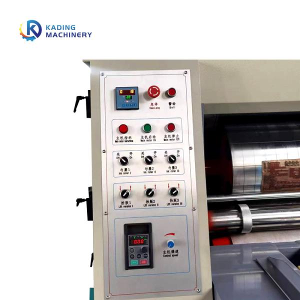 Chain Feeding Carton Box Die Cutting Machine Flexo Printing Slotting For Small Box