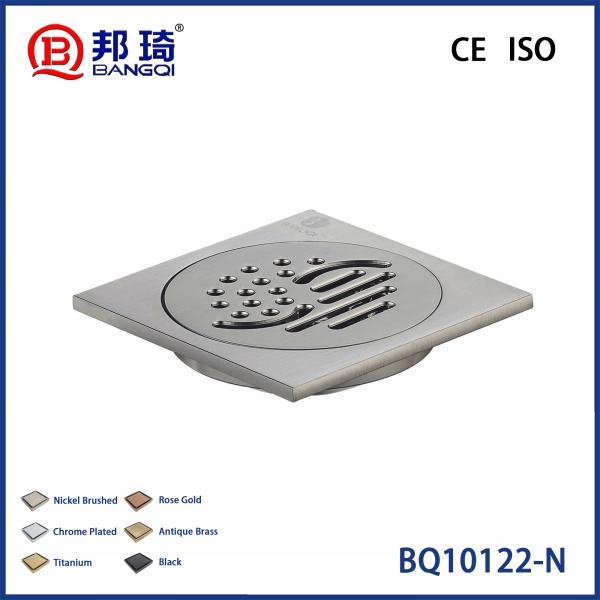 BQ10122-N Brass Floor Drain
