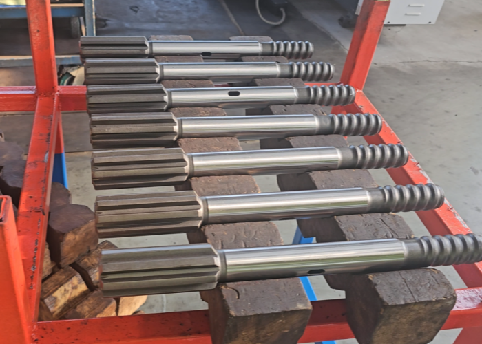 High-Efficiency CNC Machined T38 Shank Adapter for COP1840 in Mine and Tunnel Support