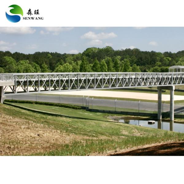 Puente de estructura de acero personalizable Soluciones de transporte modernas y duraderas