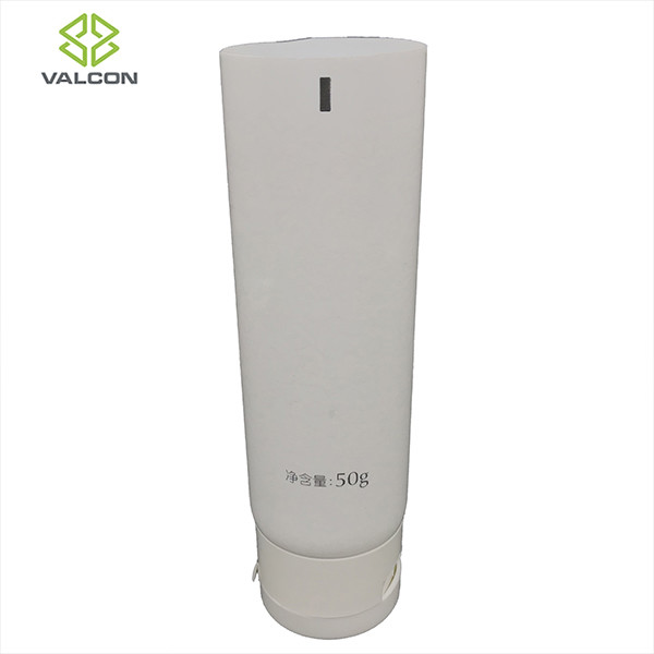 50 ML Pharmaceutical Tube Packaging , White Flip Cap Tube For Remove Gel