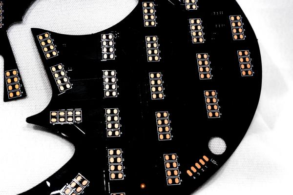 High Precision LED Beauty Mask PCB Board Customizable For Optimal Skin - Care Device Performance Bule light green light red light FPC electronic mask board GB/T13485 SMT