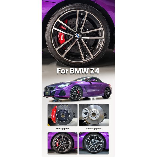 TEI P60ES Auto Brake System 6 Pot Brake Caliper 18-inch 355mm Rotor Big Brake Kit for BMW Z4 G29 GT3