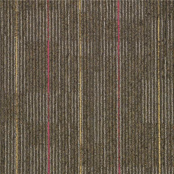 Durable Commercial Carpet Tiles With Bitumen Backing Fit Meeting Conference Room