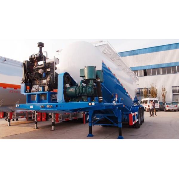 90mm Kingpin 30T 50000L Bulk Cement Tanker Trailer