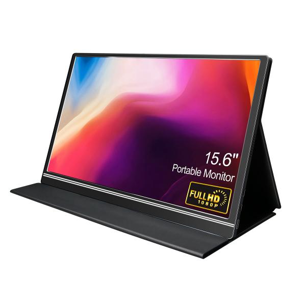 1920x1080 monitor portátil externo de HDR da espessura da definição 9mm