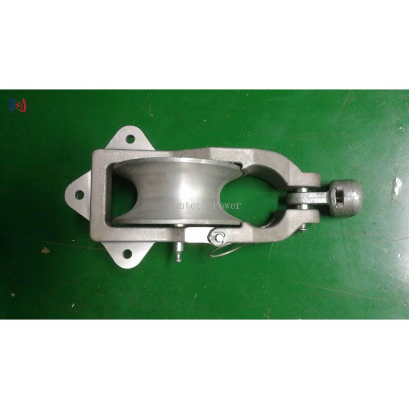 178x76mm Universal Conductor Stringing Block – 10KN Rated Load Lightweight 4.3KG Stringing Pulley