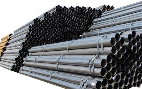 Underground 25mm Round Steel Tube , Black Large Diameter Steel Pipe Durable