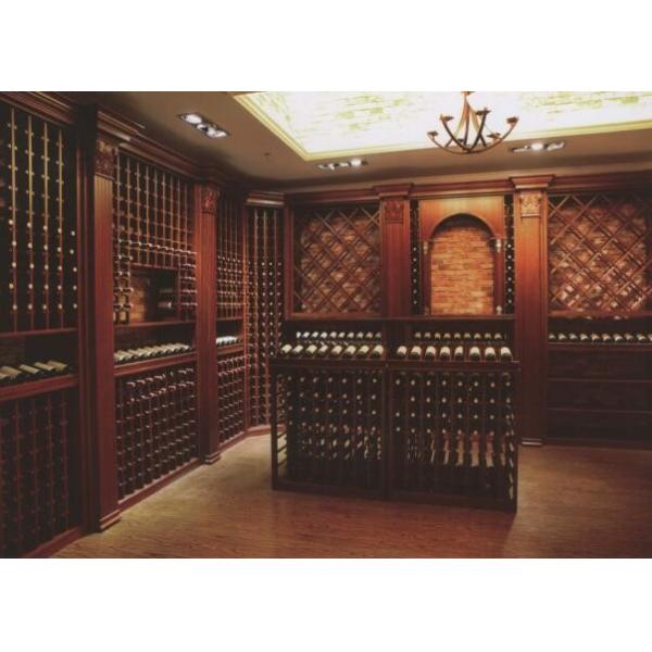 УЛЬТРАФИОЛЕТОВЫЙ поверхностный европейский винный бар шкафа дисплея живущей комнаты стиля твердый деревянный