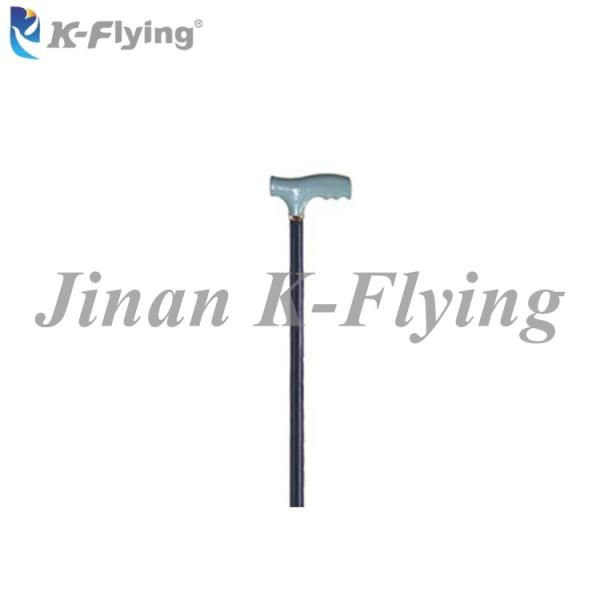 Wooden Handle Height Adjustable Aluminum Disabled Walking Cane