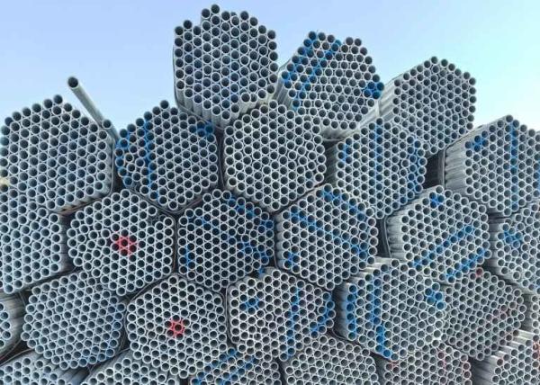 EN 39 EN 1139 S235JR / S275JR Galvanized Steel Pipe BS 1387 Steel Pipe