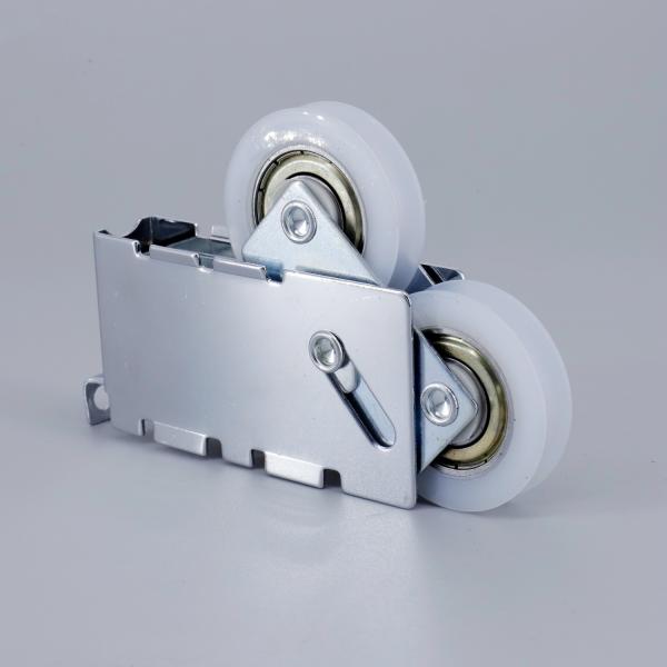Double roller for Bangladesh market Iron frame 6001zz  bearing sliding window roller