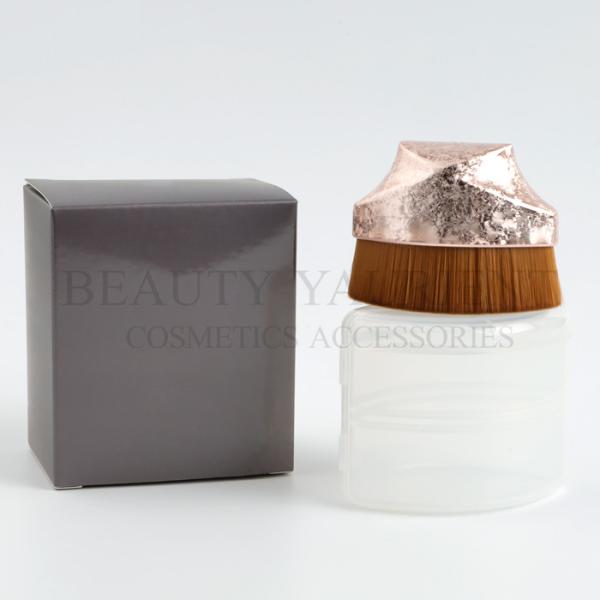 OEM ODM Mold X Shape Kabuki Makeup Brush Flat Liquid Foundation Brush